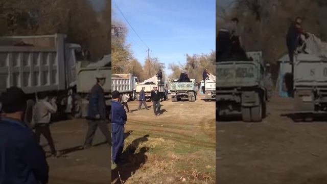 В селе Нижне-Чуй Сокулукского района нуждающимся людям бесплатно раздали 163 тонны угля