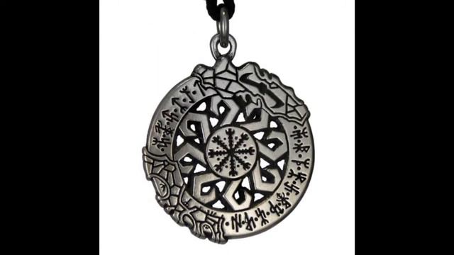 Invincibility in Battle Aegishjalmur Rune Pendant Norse Asatru Viking Jewelry Talisman Necklace смотреть онлайн