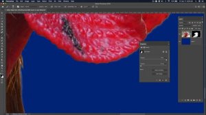 How to soften parts of a mask edge in Photoshop