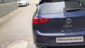 Система контроля давления в шинах TPMS. VW Golf 8 GTI 2021.