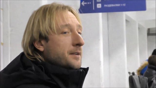 Евгений Плющенко на соревнованиях своего имени.