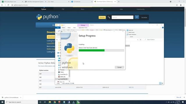 Python 3.9 | Download and Installation | Hello World testing смотреть онлайн