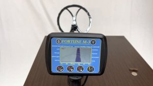 Металлоискатель FORTUNE M3 определение типа металла, глубина монеты