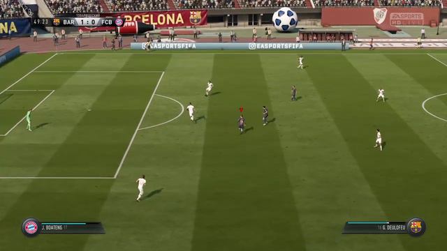 Fifa 18 Барселона - Бавария Мюнхен 43-45 ч2