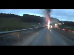 Страшное ДТП под Челябинском 24.08.15  У фуры отказали тормоза