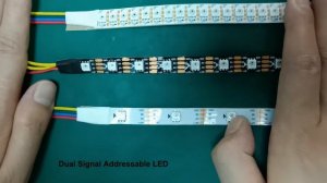 WS2815 RGB Addressable LED strip 12V 30LEDs