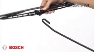 Замена щеток Bosch с креплением "Quick-Clip"