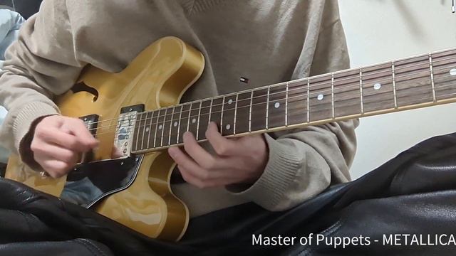 メタリカ - Master of Puppets (練習6日目) смотреть онлайн