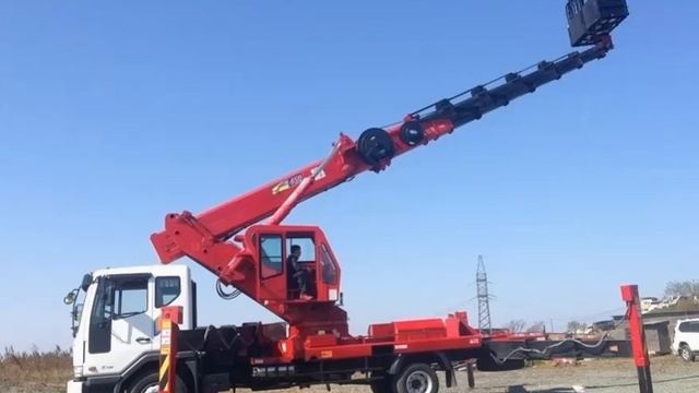 Услуги автовышки Волгоград. Быстрая подача 17м., 22м., 28м., 45м.