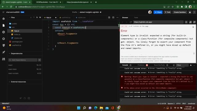 How to create custom hooks and integrate with fake api in reactjs смотреть онлайн