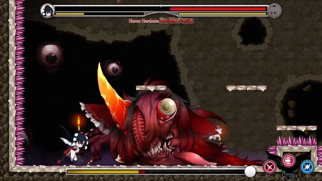 TOUHOU - Horror Hardcore DOUBLE FOCUS ( Final BOSS ) смотреть онлайн