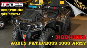 НОВИНКА  AODES Pathcross 1000 ARMY  ЭКСКЛЮЗИВ ОТ КОМПАНИИ FORMULA7 ОБЗОР ОТ БАЙК-ПОСТ