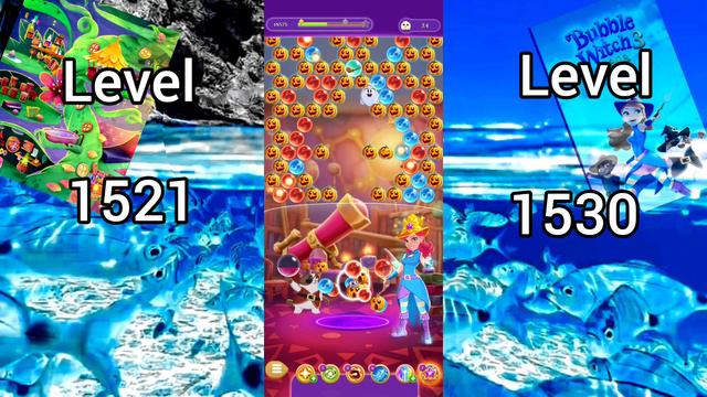 Bubble Witch ♥️ Play This Level ⭐ 1521 ~ 1530 ⭐ Saga 3 смотреть онлайн