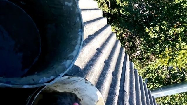 Ремонт шиферной крыши ч8 смотреть онлайн