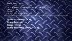 Примеры расчета цепи "ВИЗАНТИЯ"