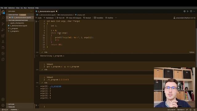 How to Code in C with a Jupyter Notebook