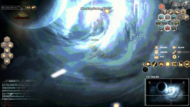 Dark Orbit hunting in uppers USA EAST 1 смотреть онлайн