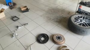 Тойота Ярис. Замена задней ступицы. Заметки.