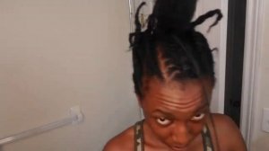 EASY!! I TRIED NEEDLE AND THREAD STITCH BRAIDS? FLAT TWIST PONYTAIL ?Protective Natural Hairstyles