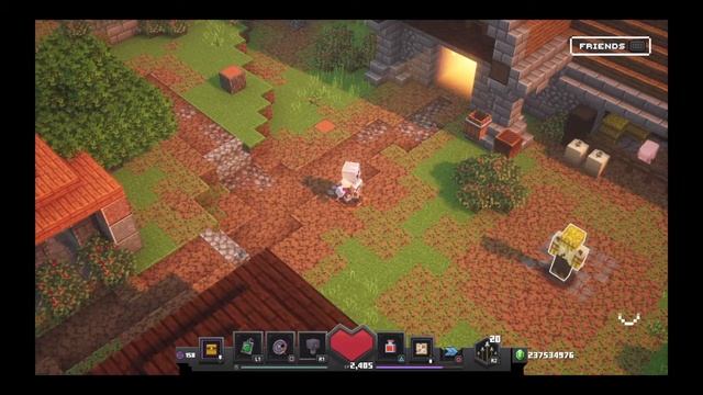 Fighter's Bindings Attack Speed Test - Minecraft Dungeons смотреть онлайн