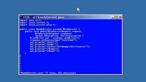 Lesson1 Writing and Compiling a Servlet | Java Servlet JSP Tutorial