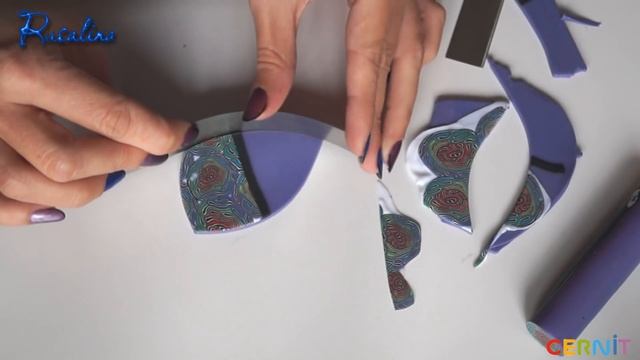 Брошь из полимерной глины и низкотемпературной эмали ❤ Мастер-класс ❤ Polymer clay tutorial