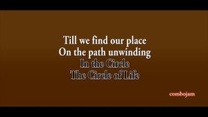 Circle Of Life - Elton John, Carmen Twillie, Lebo M. (Acoustic karaoke) Disney Lion King