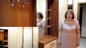 Узкий коридор прихожая. Отзыв. Мебель на заказ.
