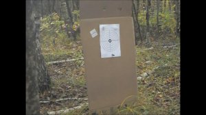 Мр 410,пуля шар на 80 метров.