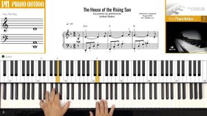 The House of the Rising Sun - Sons of Anarchy Soundtrack (Sheet Music - Piano Solo - Piano Tutorial