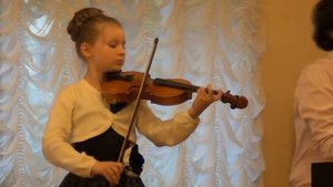 Вивальди Соната ля мажор, скрипачка Катерина Попова