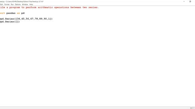 Python Pandas (Part-7) - Working with head and tail function смотреть онлайн