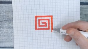 Как рисовать узоры по клеточкам в тетради / Рисунки по клеточкам красивые и легкие узоры Лайк АРТ