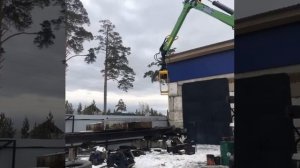 Гидроманипулятор Атлант С-90 с капитального ремонта смонтированный на Сортиментавоз Урал 4320