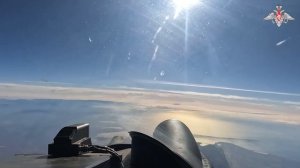 Боевая работа экипажа Су-35