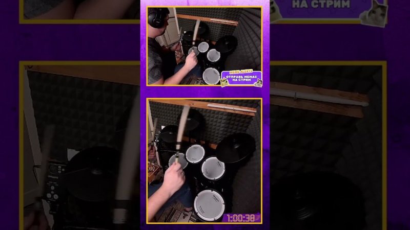 RADIO TAPOK ЧЕРНЫЙ ОКТЯБРЬ #shortvideo #рок #radiotapok #барабаны #drums #tandagar #драм