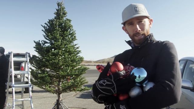 Chris Forsberg's Nissan GT-R Christmas Tree Undecorating | Donut Media смотреть онлайн