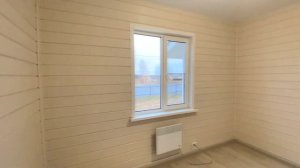 Обзор дома 80.4 м2. Одноэтажный дом с уютной планировкой. Каркасный дом под ключ.