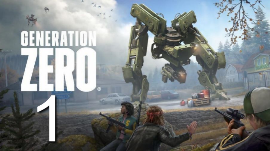 Generation Zero #1. Выживание. Открытый большой мир. Лутер - шутер. Стилистика.