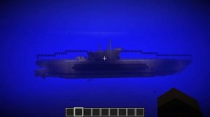 Обзор подводной лодки U480 в майнкрафт