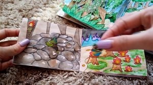 ?♂️Долина сказочных существ?♀️ новые бумажные куклы и домик в тетради?