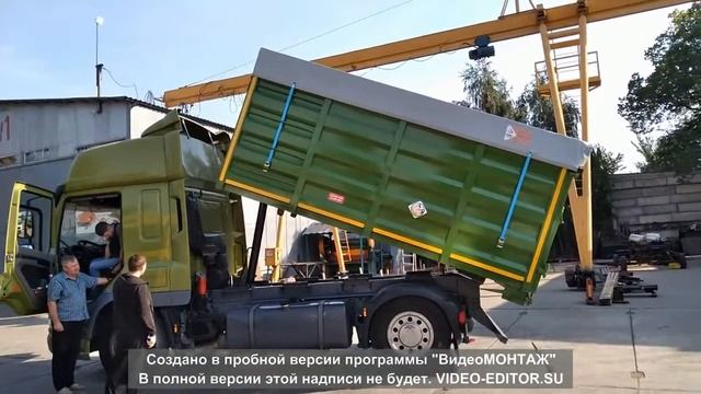 Переоборудование тягача в самосвал смотреть онлайн