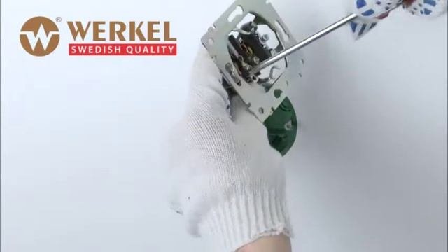 Монтаж розеток Werkel в подрозетник