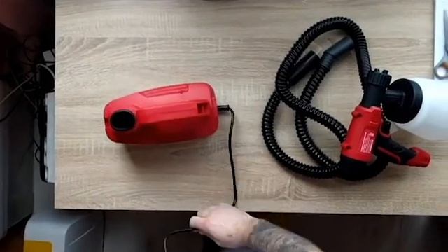 Распаковка - Краскопульт электрический Wortex PS 1165 (PS116502811) смотреть онлайн