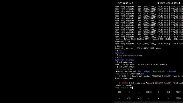 Termux Interface Change in 3 minute #viral #trending #today #youtube #yesterday #tommorow_x_togethe смотреть онлайн