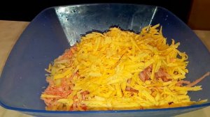 Картофельные ДРАНИКИ  С ветчиной, сыром и зеленью!