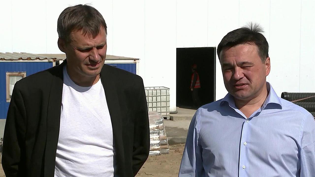 В Красногорске завершается строительство крупного физкультурно-оздоровительного центра