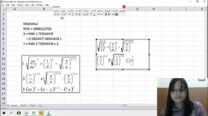 Cara membuat persamaan dan menyelesaikan operasi hitung matematika di Microsoft Excel