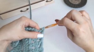 Шедевр крючком, самая классная салфетка из трикотажной пряжи