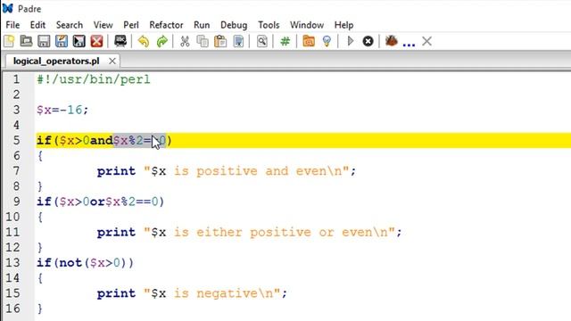 Perl Tutorial - 40: Logical Operators
